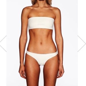 TRIANGL TWINNIE BIKINI IN CLOUD WIHTE